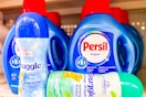 persil and snuggle products on a store shelf