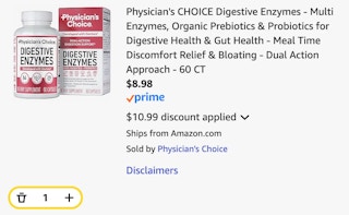 Physicians CHOICE Digestive Enzymes