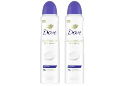 2 Dove Dry Spray Deodorants