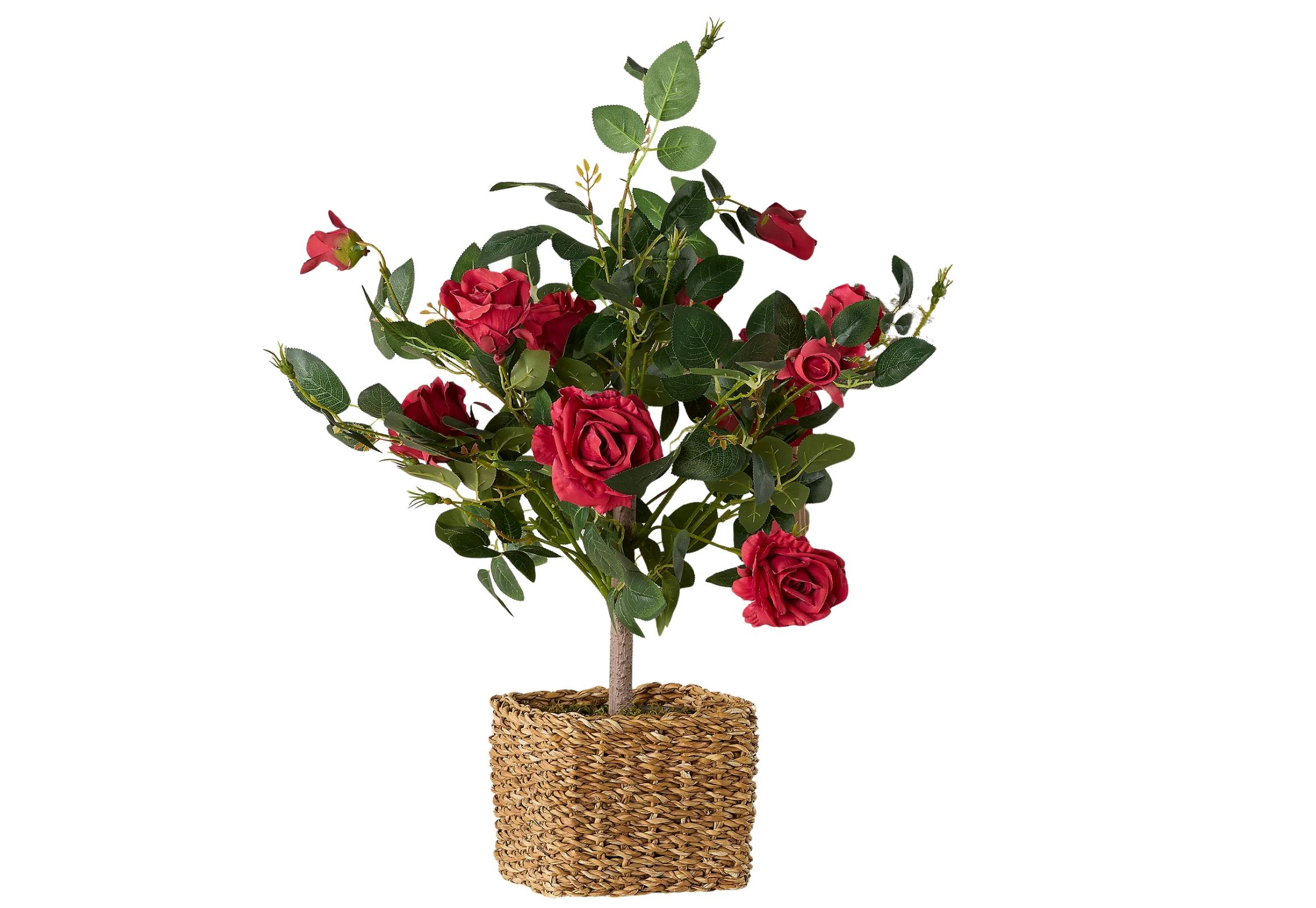 Wicker Park Faux Rose Bush