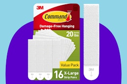 Command XL Heavyweight Picture Hanging Strips, Now Just $9 for Prime Day card image