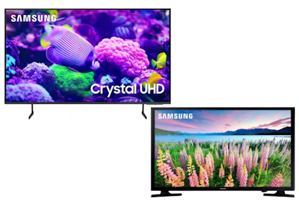 2 Samsung Smart TVs