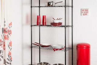 a honey-can-do shelving unit