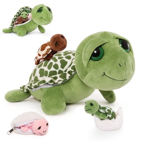 Sea Turtle Stuffed Animal Set