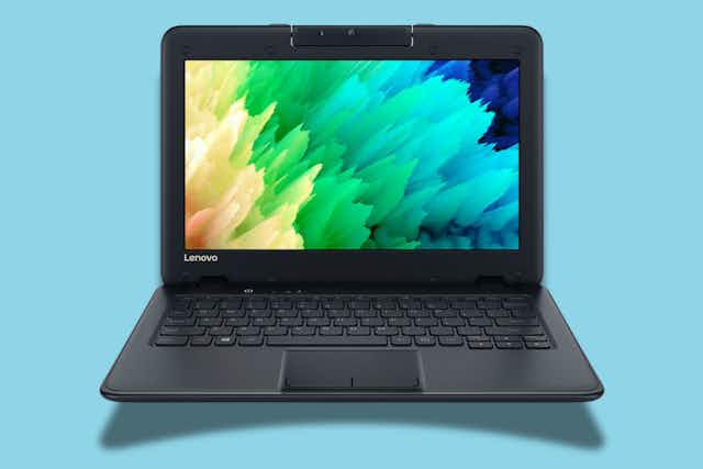 Refurbished Lenovo Chromebook, Only $64.99 at Daily Steals (Reg. $189) card image