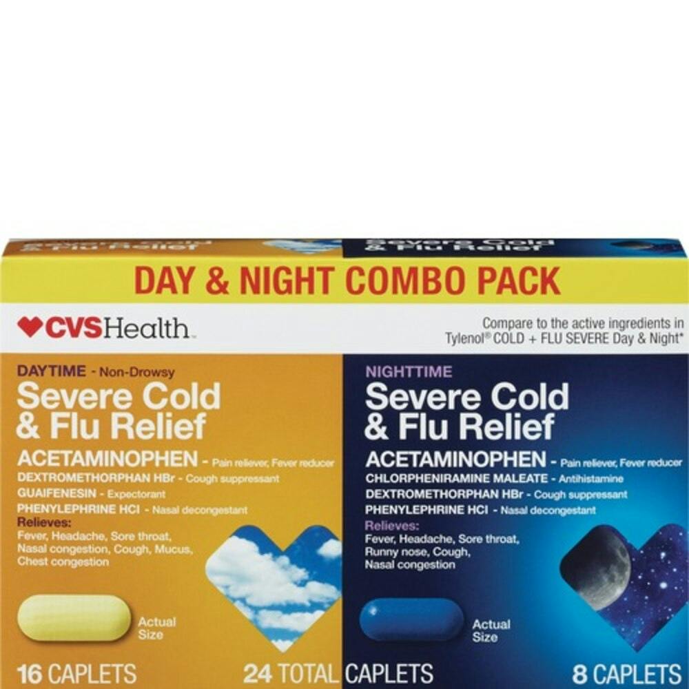 CVS Health Cold & Flu Relief Combo Pack