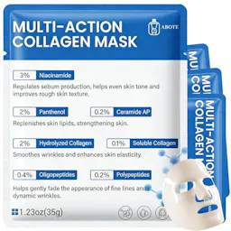 Collagen Hydrogel Sheet Mask 4-Pack