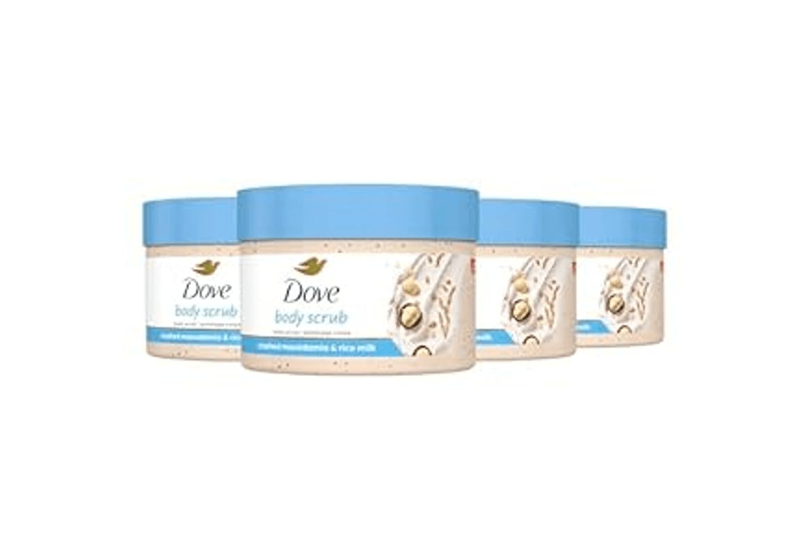 Dove Body Scrub 4-Pack
