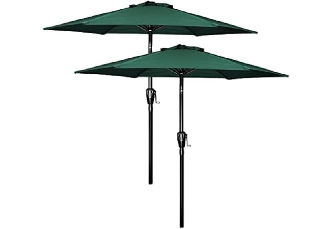 Simple Deluxe Patio Umbrella Set