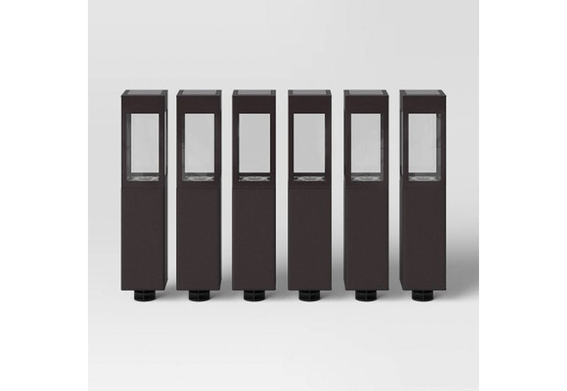 Threshold Solar LED Outdoor Path Lights Set