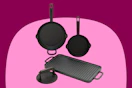 greenpan cast iron 4-piece set