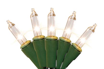 4 Holiday Living Lights