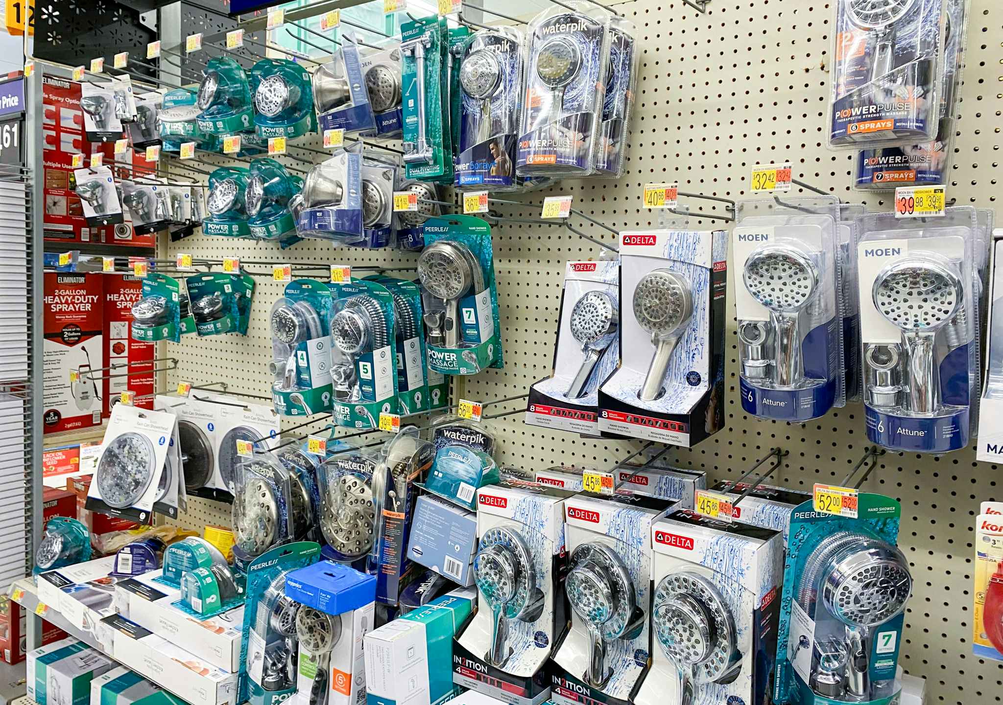 Showerheads on Clearance: Prices as Low as $4 at Walmart