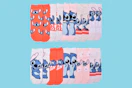 Walmart Stitch women's socks