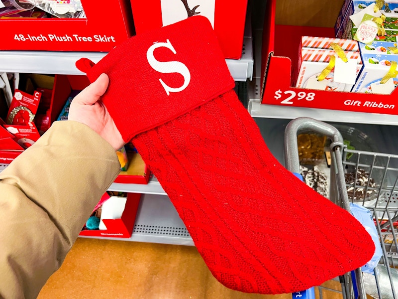 walmart christmas clearance stocking