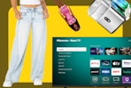 women's No Boundaries jeans, Barbie doll, nugget ice maker, and Hisense TV