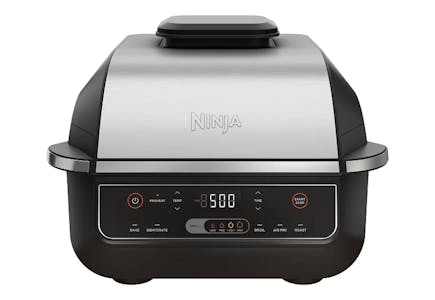 6-in-1 Indoor Grill & Air Fryer