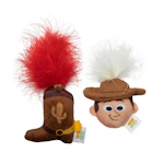 Toy Story Woody Boot Cat Toy 2-Pack