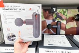 Sharper Image Gifts Are Up to 68% Off at CVS: $4 Diffuser, $24 Massage Gun card image