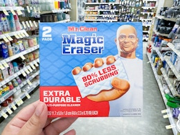 Mr. Clean Magic Eraser 2-Pack, $1.29 at Walgreens card image