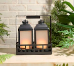 Solar-Powered Lantern Set
