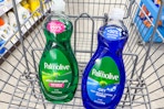 palmolive dish soaps in walgreens cart