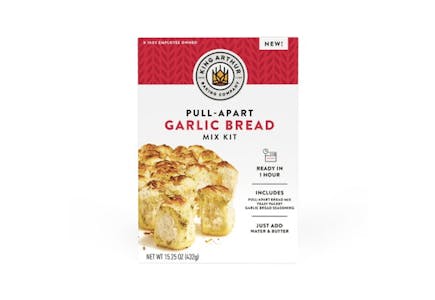 2 King Arthur Garlic Bread Kits