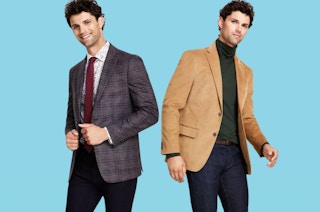 men wearing a sports coat