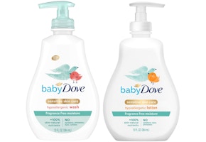 2 Baby Dove Products