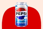 Stock image of a Pepsi Prebiotic Soda can 