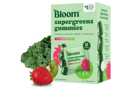 Bloom Nutrition Super Greens Gummies