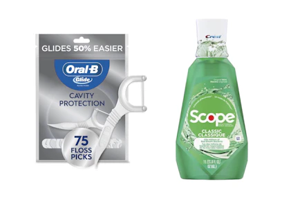 1 Crest + 1 Oral-B