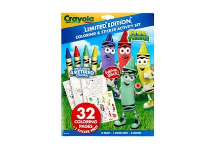 Crayola Limited Edition Activity Pad