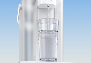 water filter filling cup