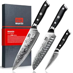 Damascus Knife Set