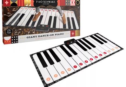 FAO Schwarz Giant Piano Mat