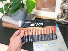 24-Pack of Duracell AA Batteries, Now $17.42 on Amazon