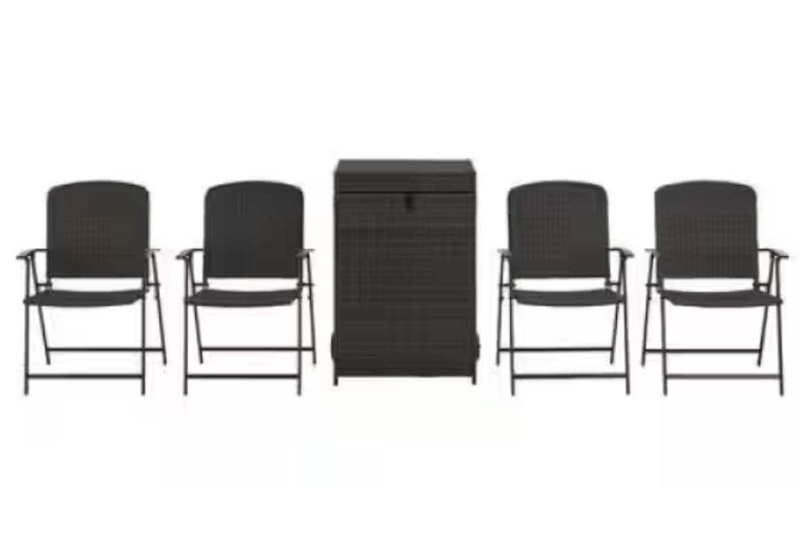 Hampton Bay Wicker Chair Set