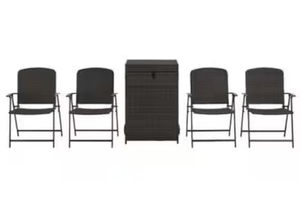 Hampton Bay Wicker Chair Set