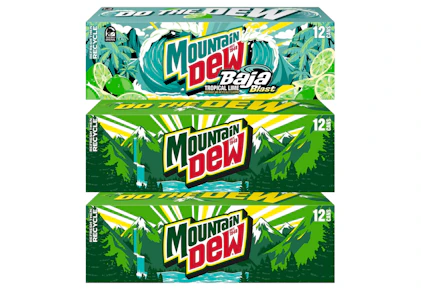 3 Mountain Dew 12-Packs