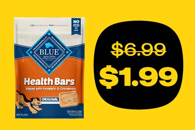 Blue Buffalo Dog and Cat Treats, 70% - 85% Off in Unprecedented Amazon Sale card image