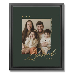 2 CVS Photo Framed Canvas Printds, 11 in x 14 in