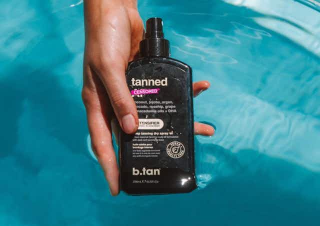 Get b.tan Deep Tanning Dry Spray Oil for as Low as $9.47 on Amazon card image
