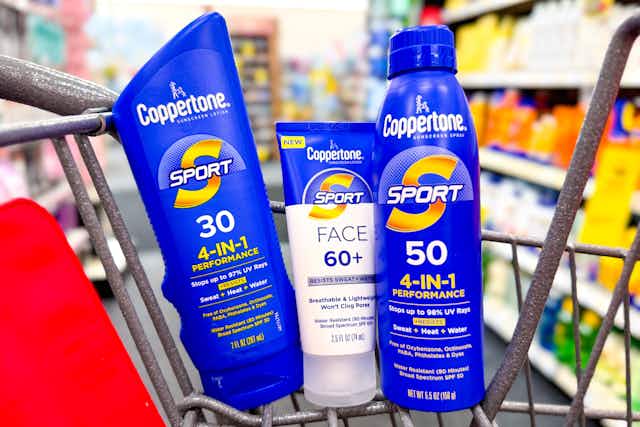Easy CVS Deal: Get Coppertone Sunscreen for as Low as $4.99 Each card image