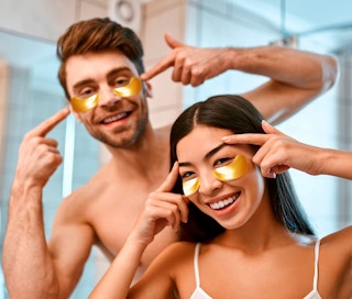 24K Gold Eye Mask