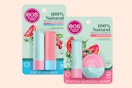 two packs of Eos lip balm