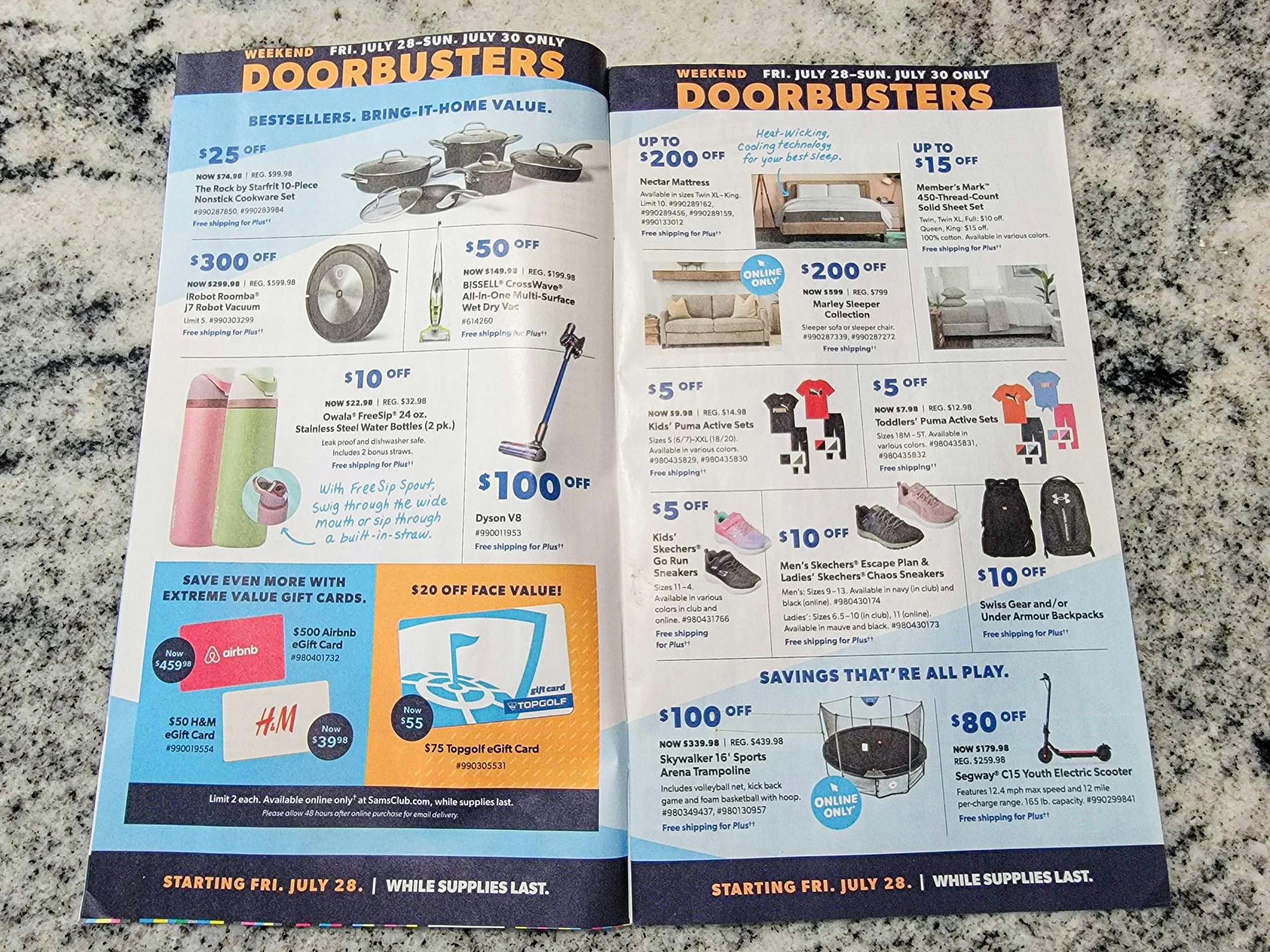 Sam's Club Weekend Doorbusters: $190 KitchenAid, $11 Owala Water ...