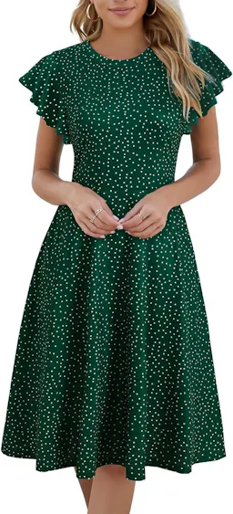 Women's Fit and Flare Dress