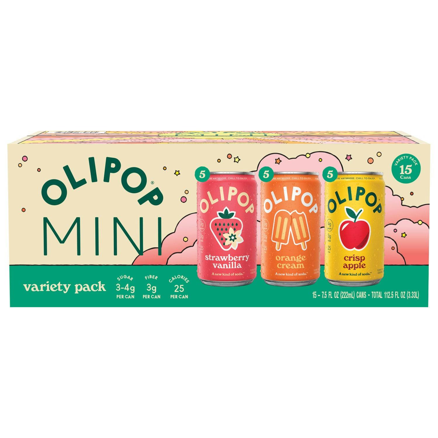 Olipop Mini Soda 15-Pack