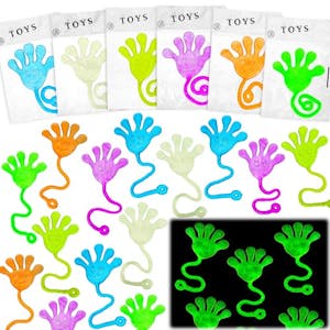 Glow-in-the-Dark Sticky Hands